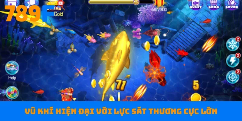 Vũ khí hiện đại với lực sát thương cực lớn