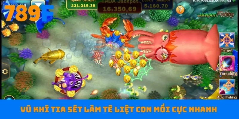 Vũ khí tia sét làm tê liệt con mồi cực nhanh